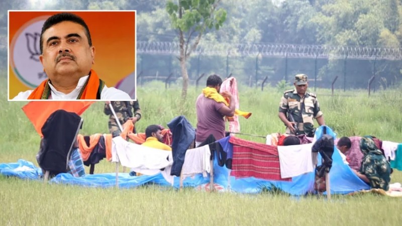 ৪৮০০ মানুষকে বাংলাদেশে পুশব্যাকের দাবি শুভেন্দু অধিকারীর